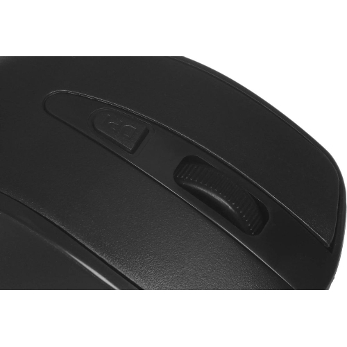 Мышь беспроводная Defender Datum MM-265 черный, 1600 dpi, радиоканал, USB, кнопки - 4