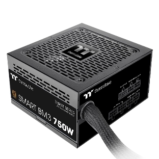 Блок питания Thermaltake Smart BM3 (PS-SPD-0750MNFABE-3), 750Вт, 80 PLUS Bronze, 120мм, модульный, черный