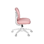 Кресло детское Cactus CS-CHR-3594PK розовый крестов. пластик белый
