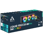 Система жидкостного охлаждения Arctic Cooling Liquid Freezer III Pro 360 ARGB ACFRE00184A черный 120мм алюминий+медь 2500rpm 31db 4-pin