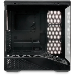 Компьютерный корпус без блока питания HSPD F711-TGbK, Panoramic Full Tower, Black, TG, 0.7 SPCC, no fans ATX, mATX, mITX 190/420/280мм 2x2.5
