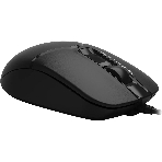 Мышь проводная A4Tech Fstyler FM12S черный, 1200 dpi, USB, кнопки - 3