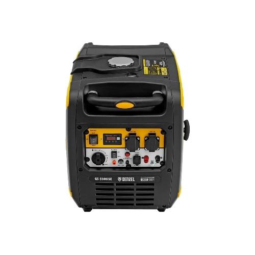 Электрогенератор бензиновый инверторный Denzel GS-5500iSE, 5.5 кВт, 78 дБ, 47 кг