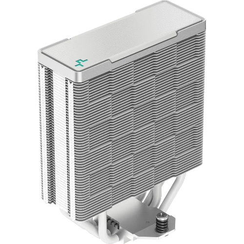 Кулер для процессора DEEPCOOL AK400 WH белый, 120 мм, алюминий/медь, 1850 об/мин, 29 дБ, 4 pin, 220 Вт, 155 мм