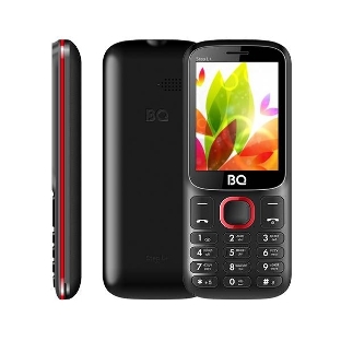 Мобильный телефон BQ 2440 Step L+ черный/красный