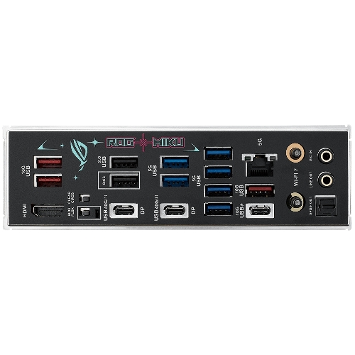 Материнская плата ASUS ROG STRIX X870E-H GAMING MIKU AM5 ATX 4xDDR5 2xPCIEx16 4xM.2 3xUSB-C HDMI 5GLAN Wi-Fi 7 