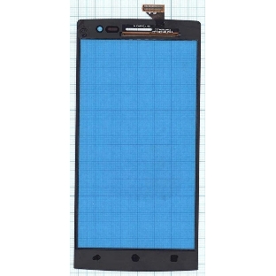 Сенсорное стекло (тачскрин) для OPPO Find 7/Find 7a, черное