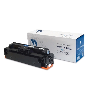 Картридж лазерный NVPrint совместимый NV-W2031X 415X Голубой (БЕЗ ЧИПА) для HP Color LaserJet M454DN/M479DW/M479 (6000k)