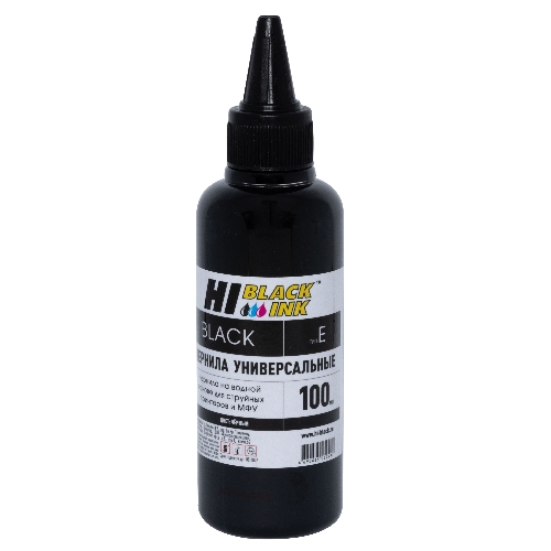 Чернила Hi-Black универсальные для Epson (Тип E-V1), Bk, 0,1 л.