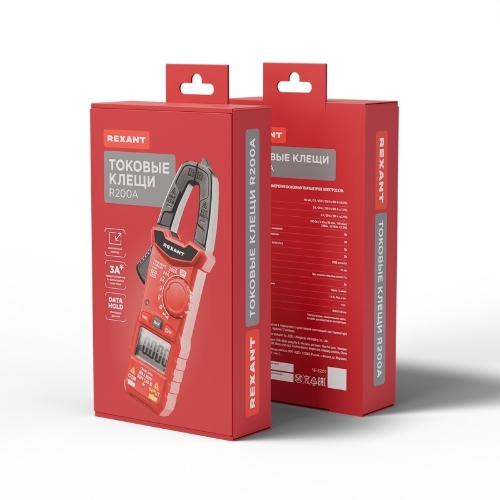 Токовые клещи Rexant R200A