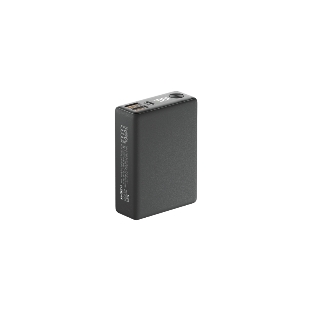 Портативный аккумулятор OLMIO QX-10, 10000mAh, 22.5W, QuickCharge3.0/PowerDelivery, LCD, графитовый