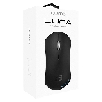 Мышь беспроводная Qumo Office Luna M74 черный, 1600 dpi, радиоканал, USB, кнопки - 6