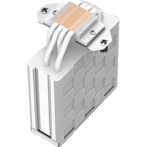 Кулер для процессора DEEPCOOL AK400 WH белый, 120 мм, алюминий/медь, 1850 об/мин, 29 дБ, 4 pin, 220 Вт, 155 мм
