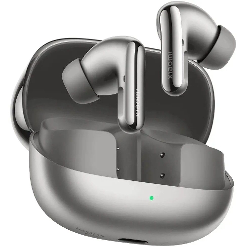 Наушники TWS Xiaomi Buds 5 Pro титановый, внутриканальные, Bluetooth, активное шумоподавление, до 10 ч