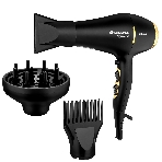 Фен BRAYER BR3010 черный/золотистый, 2200 Вт