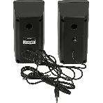 Колонки SVEN 318 черный USB-порт ПК, ноутбука или адаптер 5V DC