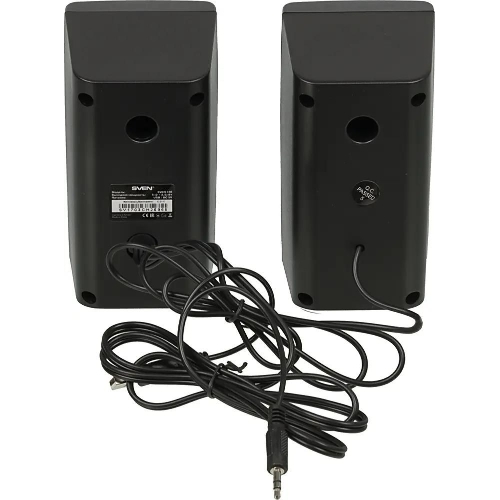 Колонки SVEN 318 черный USB-порт ПК, ноутбука или адаптер 5V DC