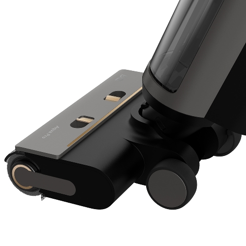 Пылесос вертикальный BQ VCA1006W Aqua Pro серый, питание от аккумулятора, 90 Вт, уборка суxая/влажная, пылесборник 0.75 л