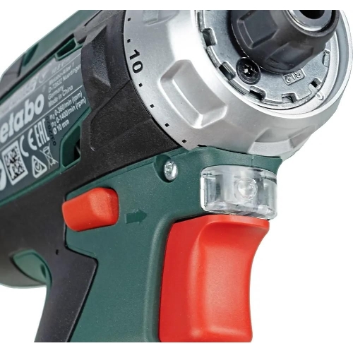 Дрель-шуруповерт аккумуляторная Metabo PowerMaxx BS 600984000, Аккумуляторный, 10,8В, 2 АКБ