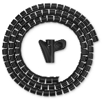 Кабельный органайзер Buro Spiral Hose 15x1500мм черный