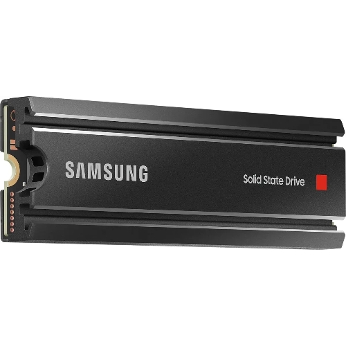 Накопитель SSD Samsung 980 PRO, 1TB, PCIe 4.0 x4, M.2 2280, NVMe, R/W 7000/5000, с радиатором