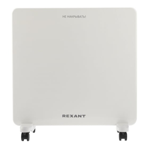 Конвектор электрический Rexant 60-0096, белый, 1000 Вт, 15 м2, механический термостат
