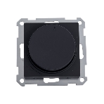 Светорегулятор (диммер) SE AtlasDesign карбон, повор-нажим, LED, RC, 400 Вт, мех.
