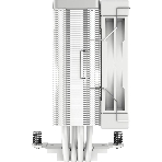 Кулер для процессора DEEPCOOL AK400 WH белый, 120 мм, алюминий/медь, 1850 об/мин, 29 дБ, 4 pin, 220 Вт, 155 мм