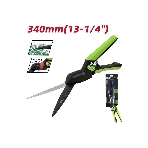 Ножницы газонные Deli DL580351 340мм, тефлоновое покрытие, сталь SK5, возвратная пружина, противоскользящие рукоятки