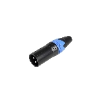 Комплект кабельных разъемов Wize WXLR-3PM-5 XLR 3 pin, (вилка), 5 шт. в комплекте