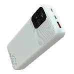 Портативный аккумулятор More choice (4620202550613) PB55-20 с кабелем 1USB 3.0A 22.5W PD - 20000mAh белый