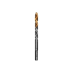 Сверло спиральное по металлу Denzel 6 x 93мм, Р6М5, Golden Tip
