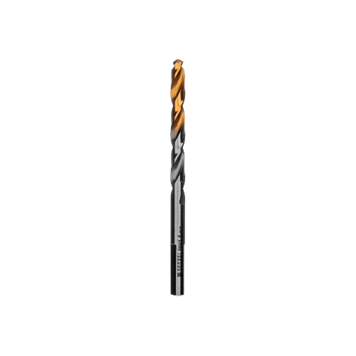 Сверло спиральное по металлу Denzel 6 x 93мм, Р6М5, Golden Tip