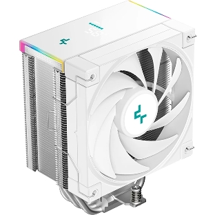 Кулер для процессора DEEPCOOL AK500S DIGITAL SE WH LGA20XX/1700/1200/115X/AM5/AM4 (12шт/кор, TDP 240W, PWM, Fan 120мм, 5 тепл. трубок, Copper Base, белый) RET (R-AK500S-WHADMN-GJD)