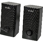 Колонки SVEN 318 черный USB-порт ПК, ноутбука или адаптер 5V DC