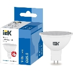 Лампа светодиодная IEK LLE-MR16-9-230-65-GU5 MR16 софит 9Вт 230В 6500К GU5.3