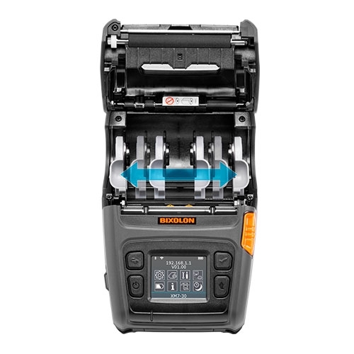 Принтер этикеток мобильный Bixolon XM7-30, 203 dpi, 127 мм/сек, USB, RS-232 (COM порт, Serial), Bluetooth, черный
