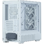 Компьютерный корпус Zalman P10 NAMU, MATX, белый, WINDOW, FRONT COVER WALNUT, 2x3.5