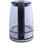Чайник электрический Centek CT-0030 черный стекло 1.7 л, 2200 Вт, внутр. LED подсветка, защита от вкл б/воды