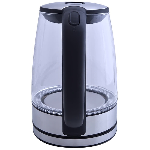 Чайник электрический Centek CT-0030 черный стекло 1.7 л, 2200 Вт, внутр. LED подсветка, защита от вкл б/воды