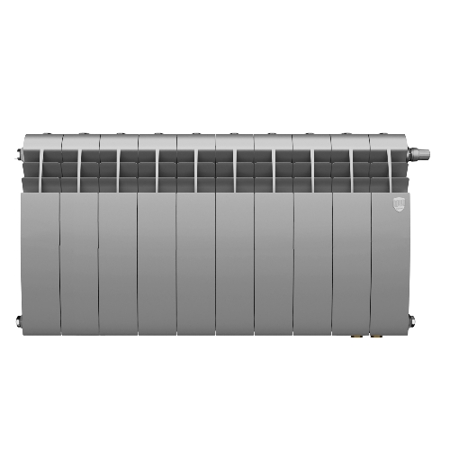 Радиатор Royal Thermo BiLiner 350 Silver Satin VR80 - 10 секц.