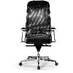 Кресло Метта Comfort S Infinity Easy Clean сет./экокожа с подголов. крестов. металл хром (комплект 1 шт)