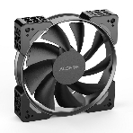 Вентилятор для корпуса Alseye N12-B черный, 120 мм, 1800 об/мин, 37.8 дБ, 4 pin