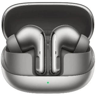 Наушники TWS Xiaomi Buds 5 Pro титановый, внутриканальные, Bluetooth, активное шумоподавление, до 10 ч