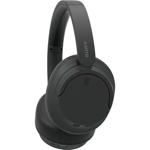 Беспроводные/проводные наушники SONY WH-CH720N черный, полноразмерные, Bluetooth + проводной, активное шумоподавление, до 50 ч