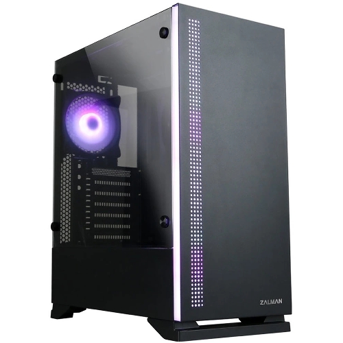 Компьютерный корпус ZALMAN S5, ATX, BLACK, WINDOW, 2xCOMBO (3.5