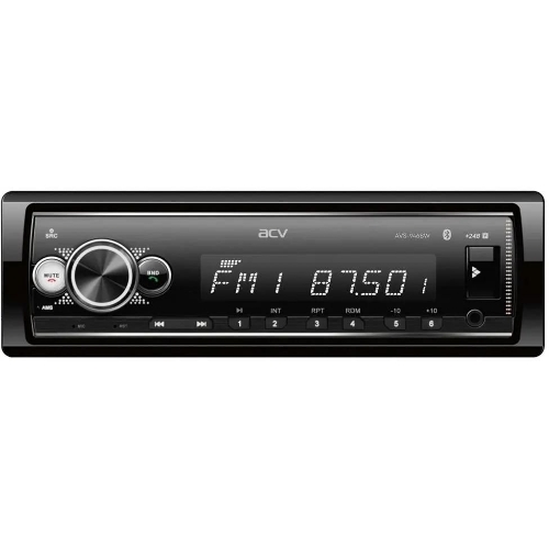 Автомагнитола ACV AVS-946BW, 1 DIN, Bluetooth, USB Type-A, AUX