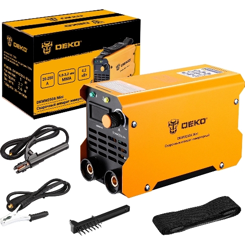 Сварочный аппарат Deko DKWM250A Mini инвертор ММА 4.2 кВт