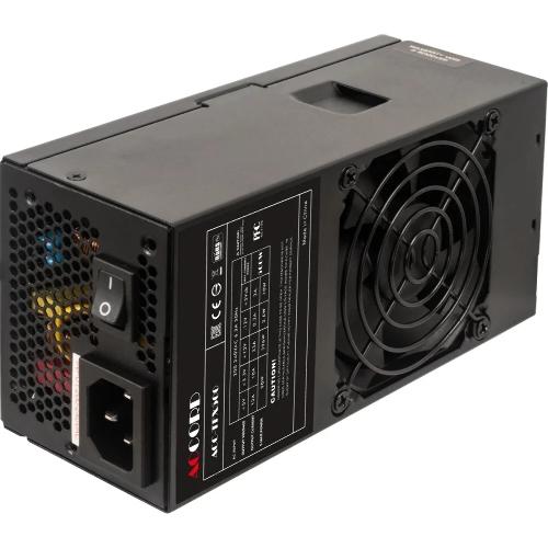 Блок питания Accord ACC-TFX500, 500Вт, 500Вт, 80 PLUS белый, 80мм, черный