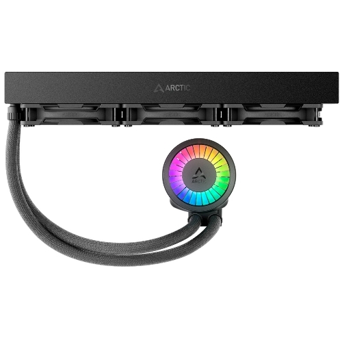 Система жидкостного охлаждения Arctic Cooling Liquid Freezer III Pro 360 ARGB ACFRE00184A черный 120мм алюминий+медь 2500rpm 31db 4-pin
